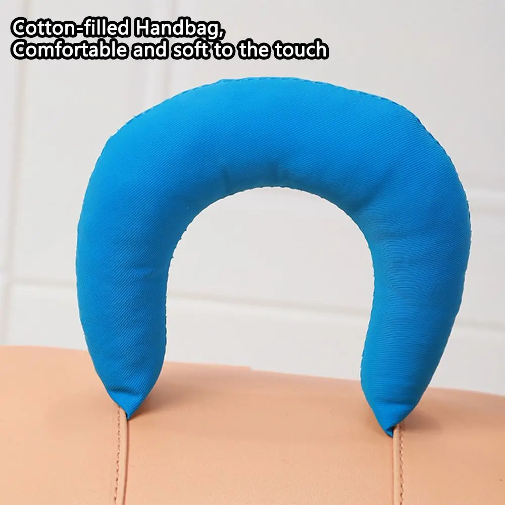 حقيبة تخزين مستحضرات التجميل الإبداعية INS مع مقبض حقيبة ماكياج محمولة تتطابق مع الألوان بسحاب حقيبة مستحضرات التجميل لوازم الحمام #3