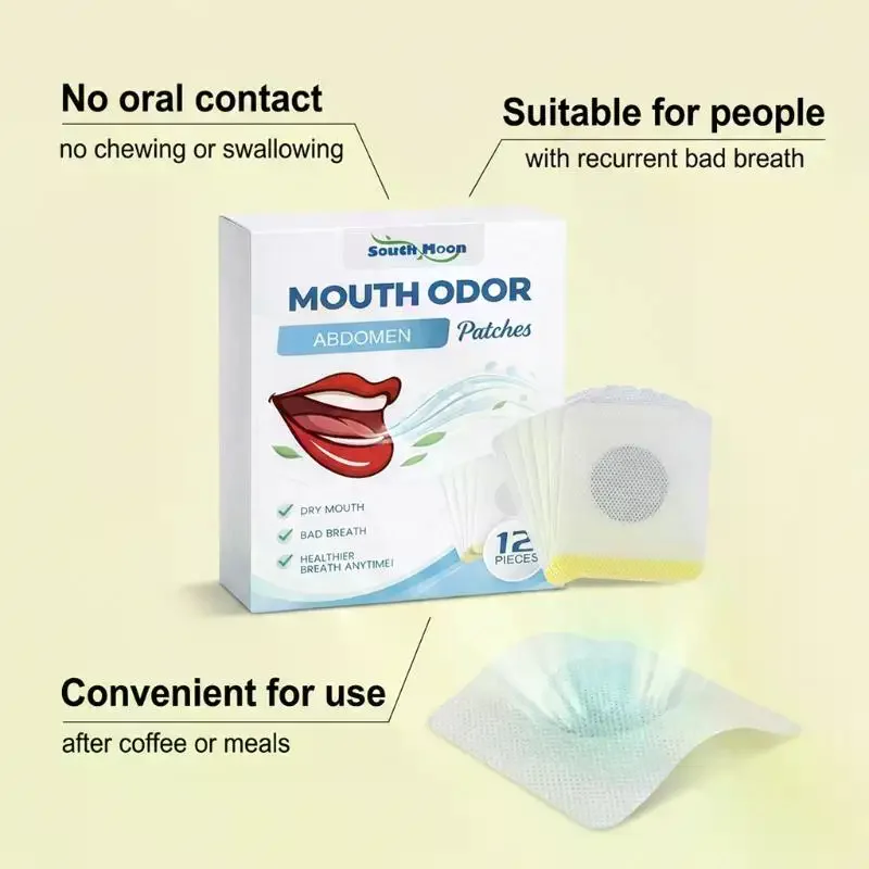 Belly Button Patch Oral Care Bad Breath Oral Cleaning Refreshing For Men And Women For People With Dry And Bad Breath Providing