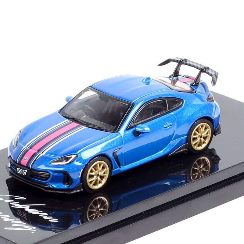 1/64 Scale Subaru Impreza WRC 1997 #8 RAC Rally 22B Sti BRZ STI WRX EJ20 Car Model Diecasts & Toy Vehicles Hobby Japan HJ64 Gift