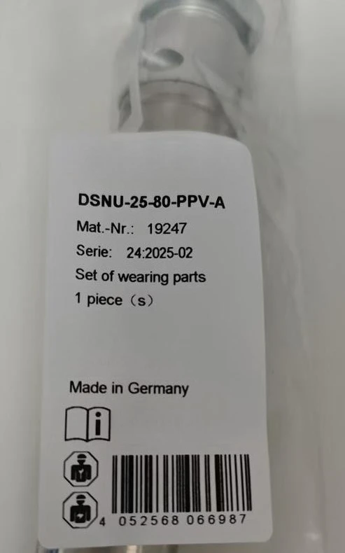 

Совершенно новый цилиндр двойного действия DSNU-25-80-PPV-A 19247, быстрая доставка