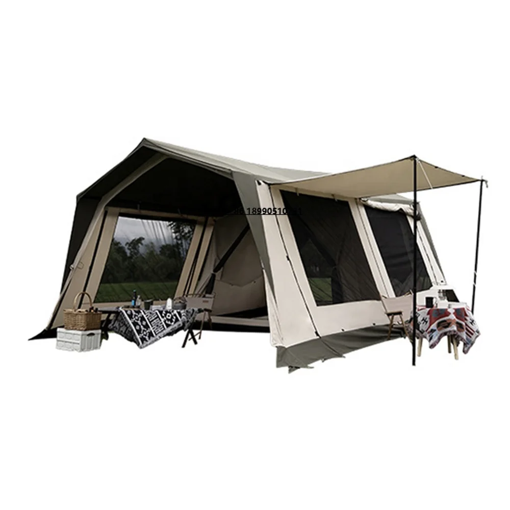

Factory Premium Double Deck Picnic Outdoor Waterproof Camping Instant Automatic Portable Tent Camping Equipment for 5-8 People