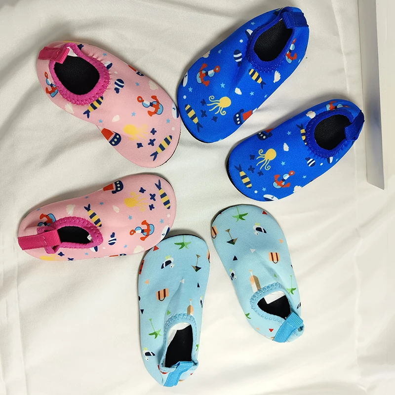 New Children Swimming Aqua Barefoot Shoes Baby Girl Surf Fishing Diving Indoor Outdoor Boy Kids Beach Water Sports Sneakers