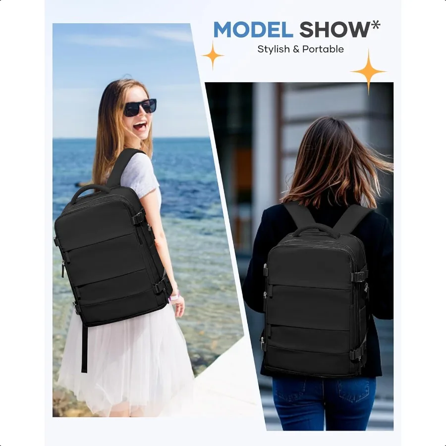 Travel Backpack For Women Men Airline Appd Carry On Backpack Flight Appd Waterproof Sports Lage Backpack Casual Daypack Small H