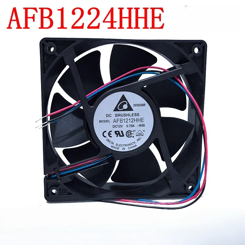 

Новый вентилятор охлаждения AFB1212HHE R00 3-проводной 12В 0.70А 12СМ 12038