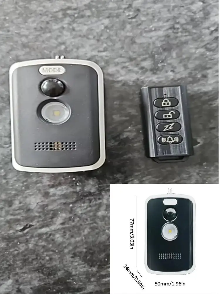 

Сигнализация по периметру, высокая громкость 125 дБ, сигнализация с датчиком движения, несколько режимов, простая установка, наружная безопасность