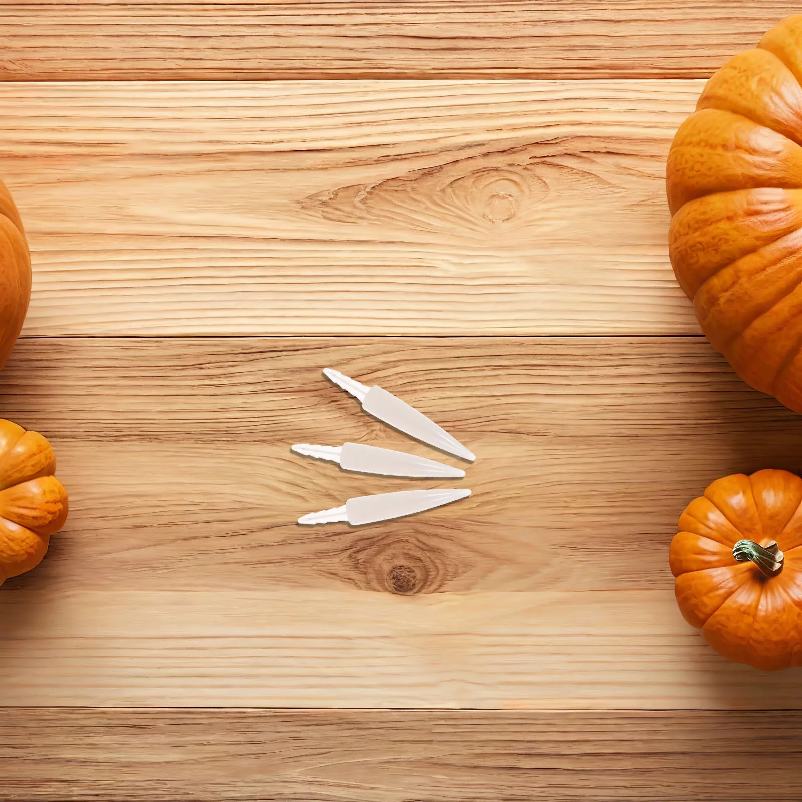 

30Pcs Spooky Halloween Pumpkin Teeth Glow in The O Lantern Fangs DIY Carving Supplies Party Decor Pumpkin Fangs