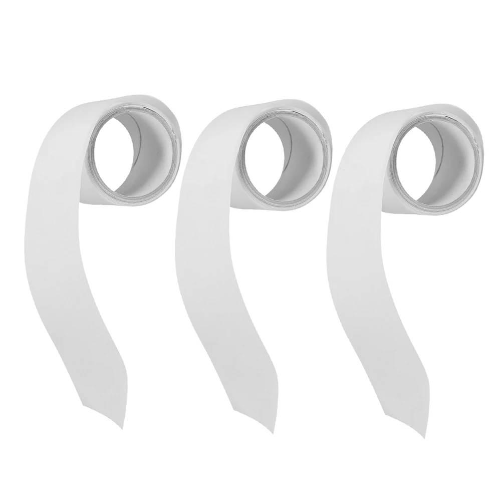 

3 Rolls Nail Stickers Multifunctional Strips Tape Art Adhesive Manicure Supplies Long Lasting Waterproof Nail Wraps Protector
