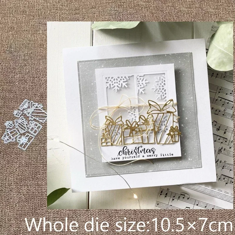 

New Design Craft Metal stencil mold Cutting Dies gift box decoration scrapbook die cuts Album Paper Card Craft Embossing