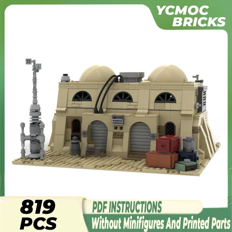 Modelo de película estrella Popular, ladrillos de construcción Moc, tecnología de ciudad del desierto espacial, bloques modulares, regalos, juguetes de Navidad, conjuntos DIY de montaje