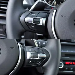 Black M Sport Car Multi-function Button For BMW 1 3 4 5 6 7 Series F10 F20 F21 F22 F23 F30 F31 F32 F25 F26 M3 M6 Steering Wheel