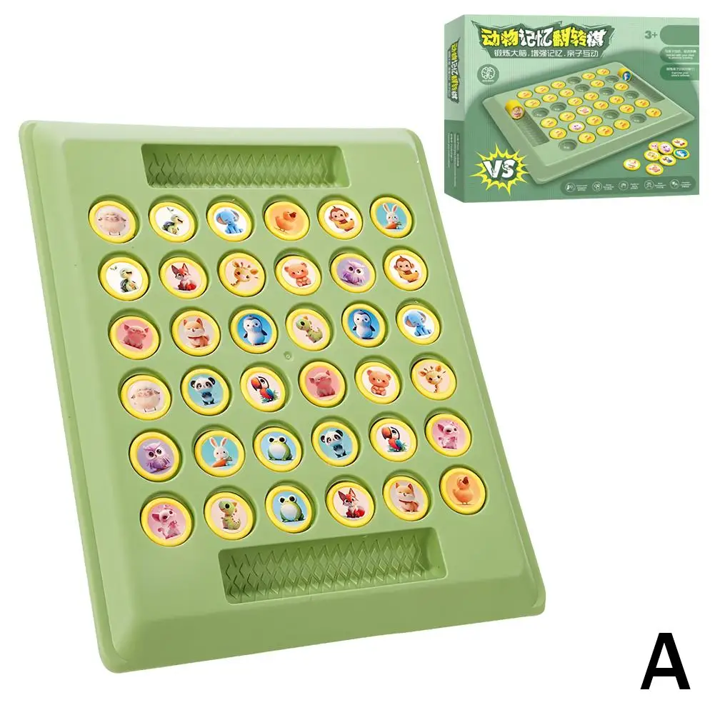 Interactief dierenschaakspel voor twee spelers voor kinderen, een slim ouder-kind interactief puzzel redeneren spel dier T4B1