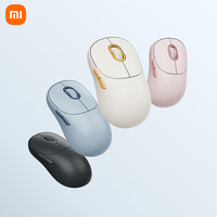 New Xiaomi Wireless Mouse 3 Bluetooth 2.4GHz Dual Mode 1200DPI High Precision Sensor Portable Silent Mouse Support Windows/macOS
