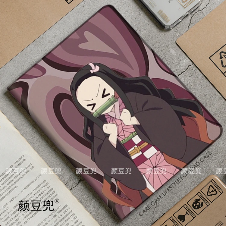 Kamado Nezuko Anime For iPad Air 4 5 10.9 Mini 5 6 Case Luxury Silicone For Pro 12.9 11 iPad 10th Proteceive Shell