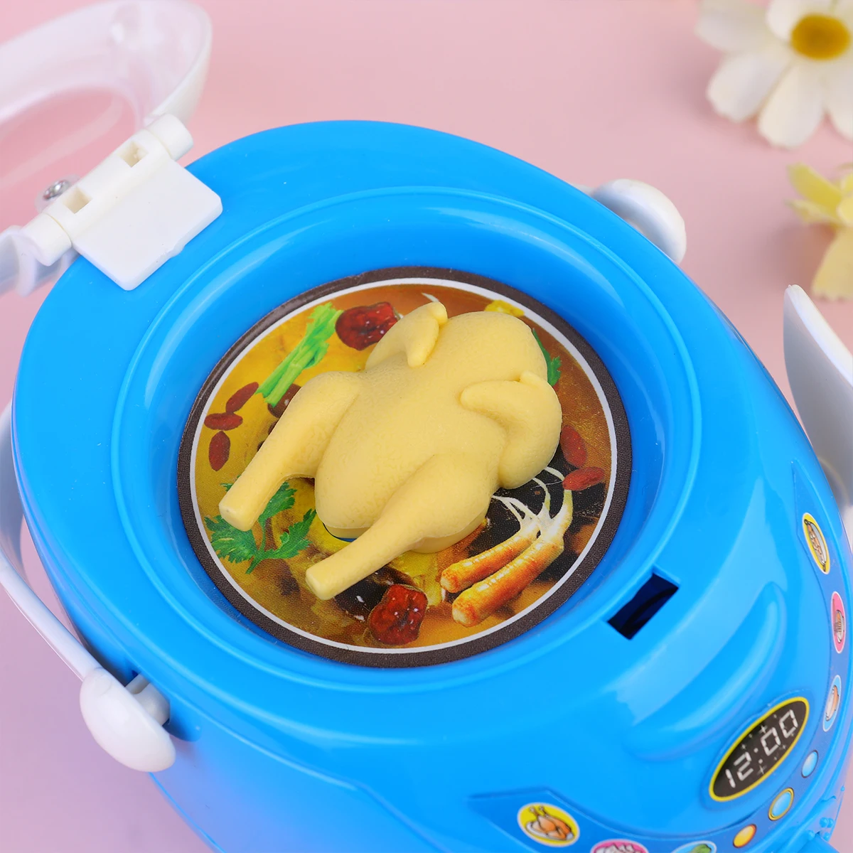 

Toy Mini Rice Cooker Home Appliances Kid Playing Toys Pretend Washing Machine Simulation Child