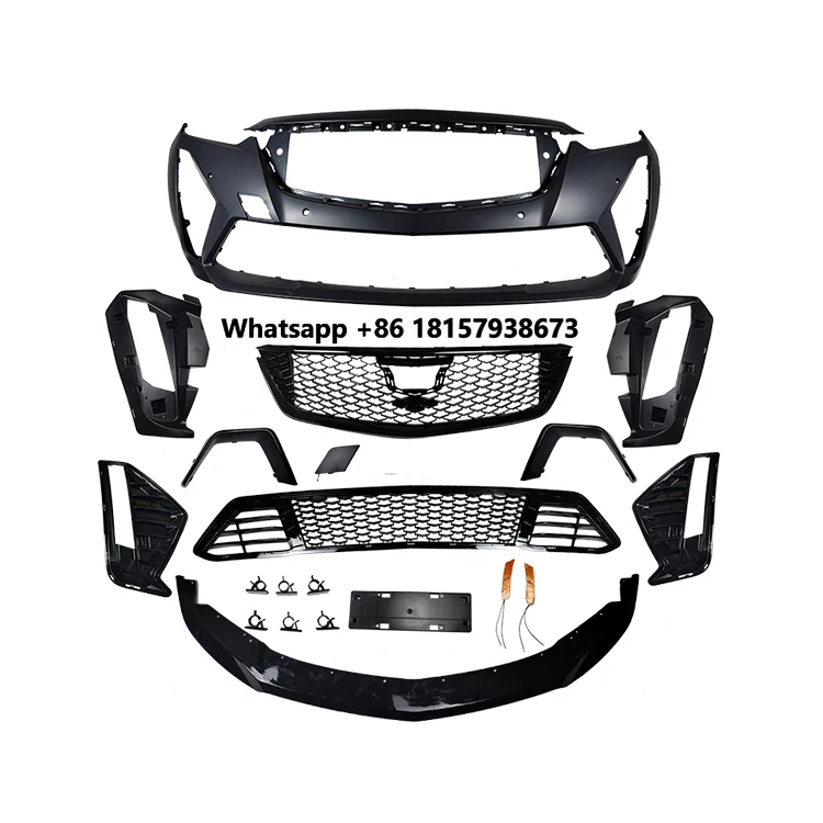 

High Quality Automobile Black Wing Front Bumper Assembly for Cadillac CT5