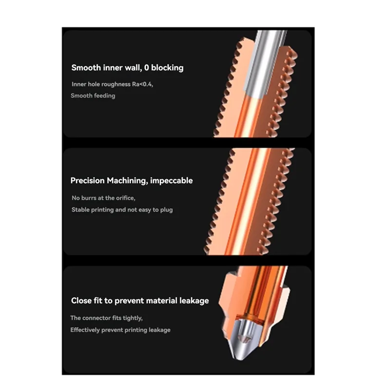 Heating Block Kit 0.4Mm Quick-Swap Integrated Nozzle For Creality K1C K1 MAX 3D Printer Parts-POS