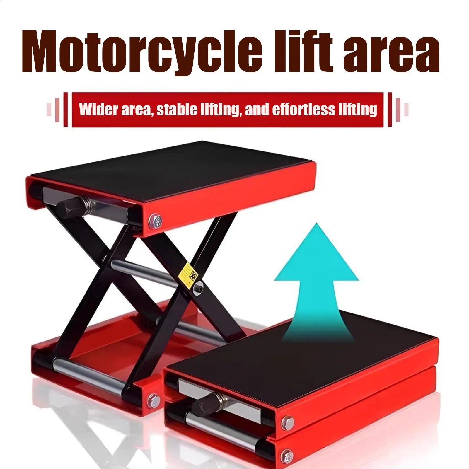 

Scissor Jack For Motorcycle Lift Platforms Wide Deck Used For The Maintenance Of Bicycles Motorcycles And All-terrain Vehicles