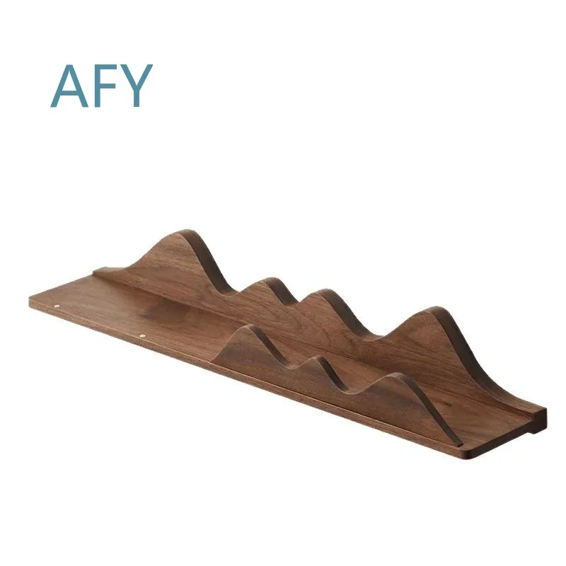 Solid Wood Wall Hanging Decor for Living Room Bedroom Punched Word Baffle Acoustic Panel Home Decoration Wall Art