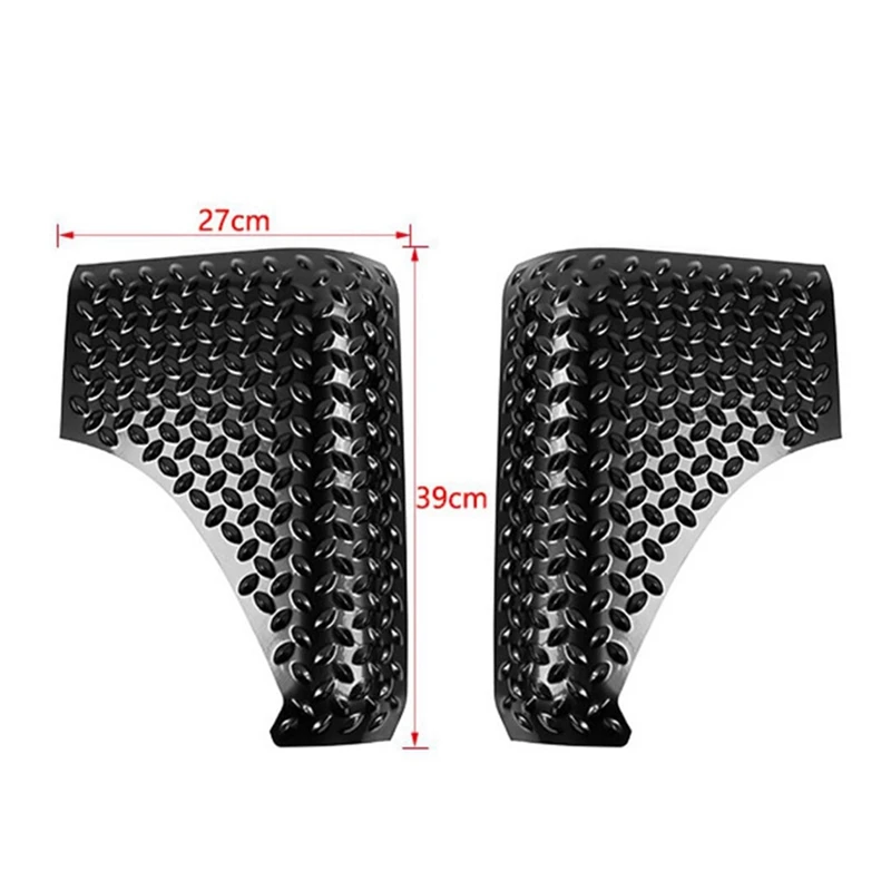 Car Cowl Body Armor Outer Cowl Covers Corner Guards For Suzuki Jimny 2019-2022 Accessories Black