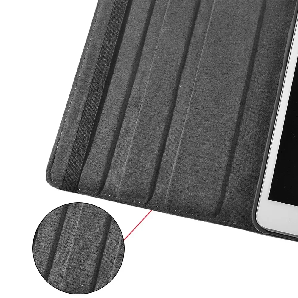 For Huawei MediaPad T5 10 10.1"/T3 10 9.6" 360 Rotating Tablet Case Folding Protective Shell Friends Series Stand Cover+Stylus
