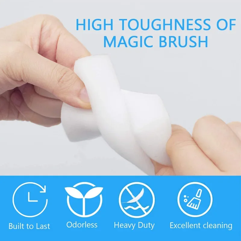 Bathroom Kitchen Cleaning Sponge for Dish Wash Bathroom Cleaning Tools 10*6*2cm Magic Sponge Eraser Melamine Sponge Cleaner