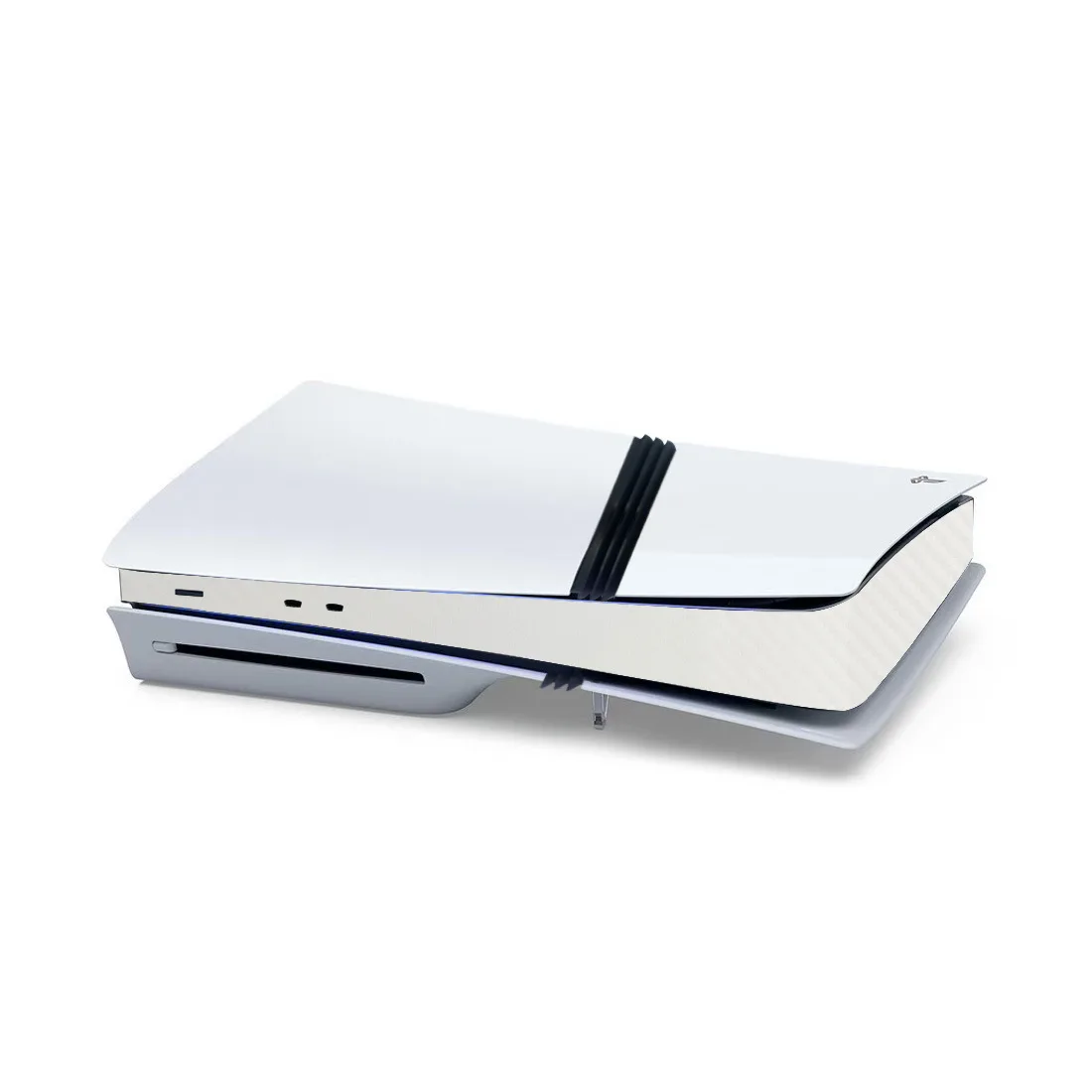 For Sony PS5 Pro Console Carbon Fiber Skin Cover Sticker Host Center Decals Game Console Accessories