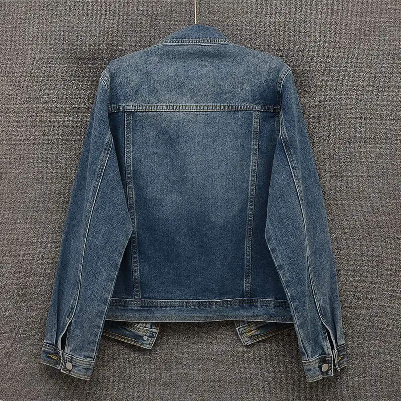 Spring And Summer Denim Clothes Women's Short Jacket 2026 New Small Casual Tooling Coats