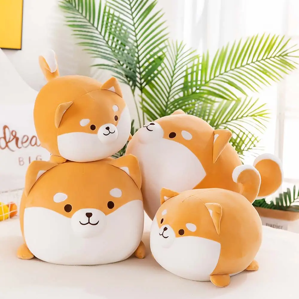 Soft Toy Animal Plush Corgi Shiba Inu Home Decoration Cushion Dog Plush Toys Stuffed Toys Plush Doll Plush Animal Toy