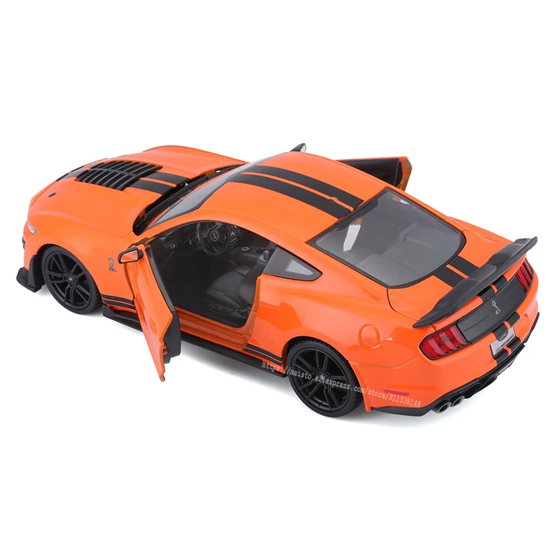 Maisto 1:24 2020 Mustang Shelby GT500 Super Duty car model die-casting static precision model collection gift toy tide play