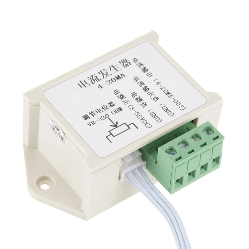 4-20mA مولد إشارة قابل للتعديل الحالي 12-24VDC مولد إشارة التناظرية 73*54*30 مللي متر 4-20mA مولد إشارة #5