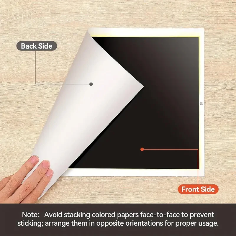 Grande Formato Laser Engraving Marcação Papel, Material de Alta Qualidade para Vidro Metal Cerâmica, Artesanato DIY, 14.2 "x 9.4" Blac, 5pcs