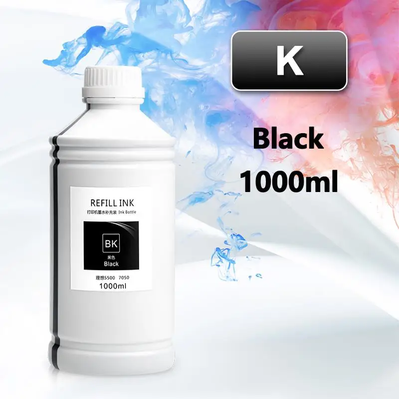 Top! 1000ml Refill Pigment Ink For Riso Comcolor 3150 7150 9150 3110 3050 7050 9050 1230 5230 5231 5000 HC5000 5500 Printer