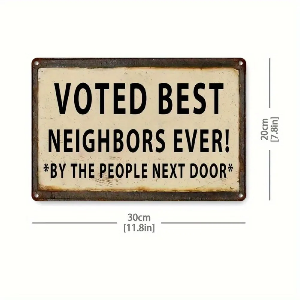 1pc Vintage Metal Sign 
