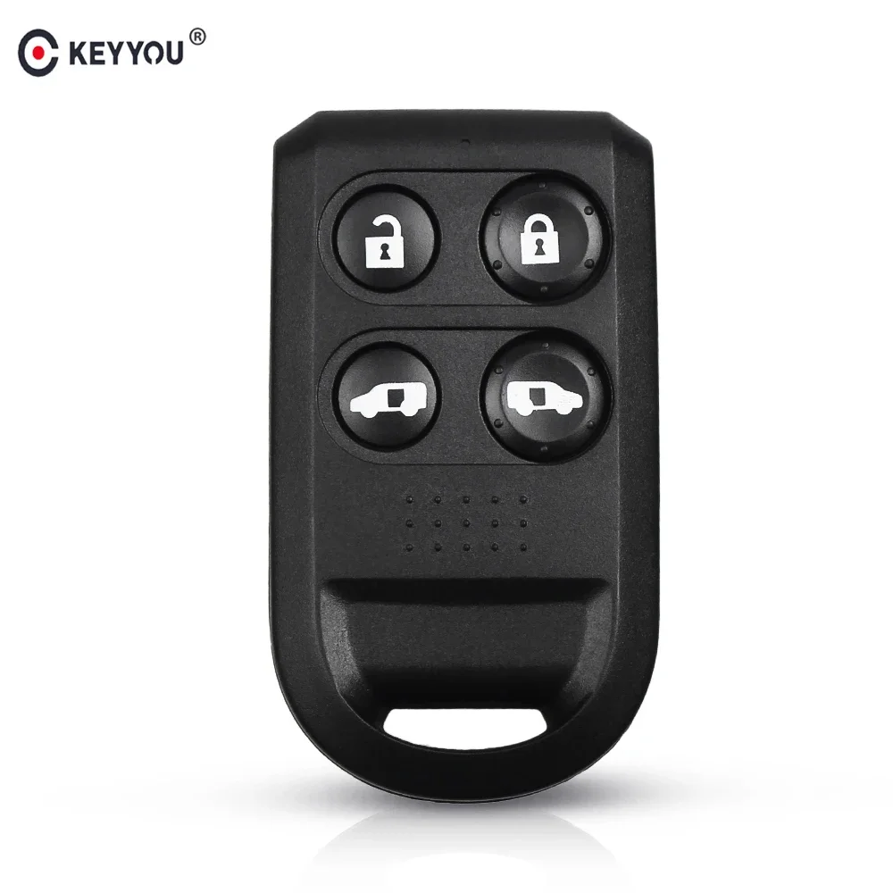 

KEYYOU Replacement Key Cover for Honda Odyssey 2005 2006 2007 2008 2009 2010 4+1 Buttons Remote Car Key Fob Shell Pad Case