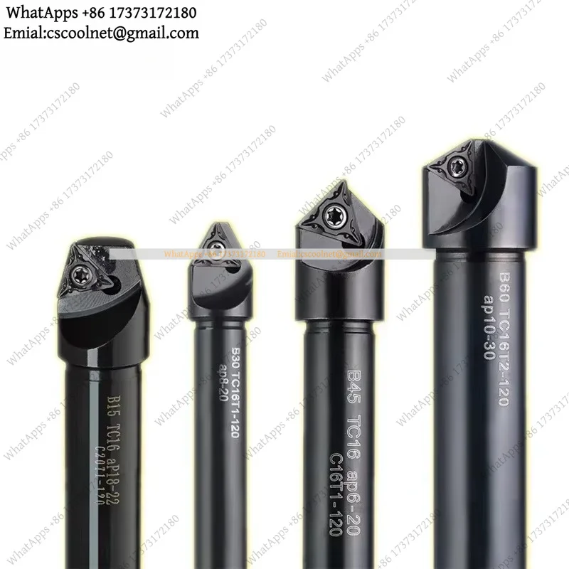 Indexable Chamfering Cutter Tool Holder 30 45 60 Degree Countersink Spot Drilling Milling Tool C20-20 C16-16