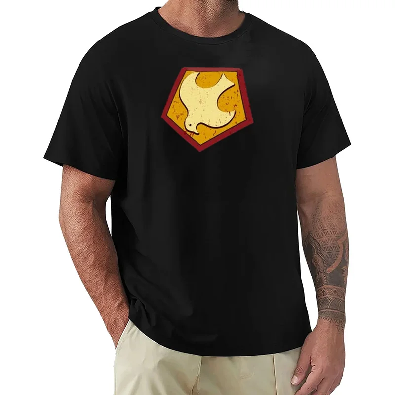 Peacemaker Emblem T-Shirt oversized quick-drying t shirt for men
