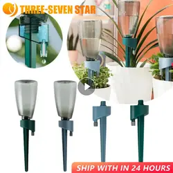 New Auto Drip Irrigation Watering Devices Adjustable Self Watering Dripper Spikes Indoor Flower Potted Plants Irrigation System