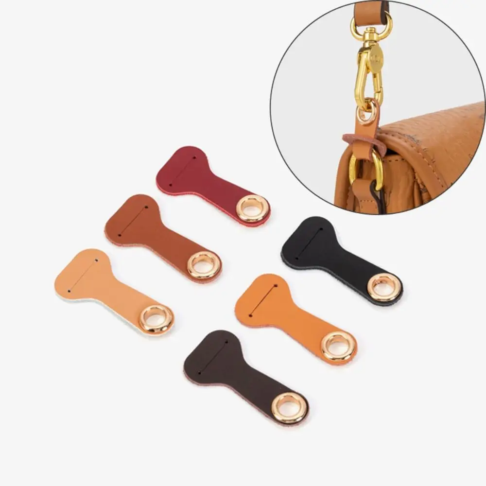 Anillo de protección de Hardware de Dermis, correa de hombro, accesorios de bolso de cuero, bolso de hebilla de bolso de Color sólido DIY, nuevo, 1 par