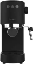 Cafetera Cafelizzia fast1350w, Thermoblock, 20 bares, Vaporizador Orientable,Bandeja Calienta Tazas, Depósito de Agua Extraíble Negro