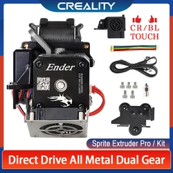 Creality-Sprite Extrusora Pro Kit, Original, Direct Drive, Todo Metal, Dual Gear, Filamento 1,75mm, Ender 3, V2, Série Ender-3