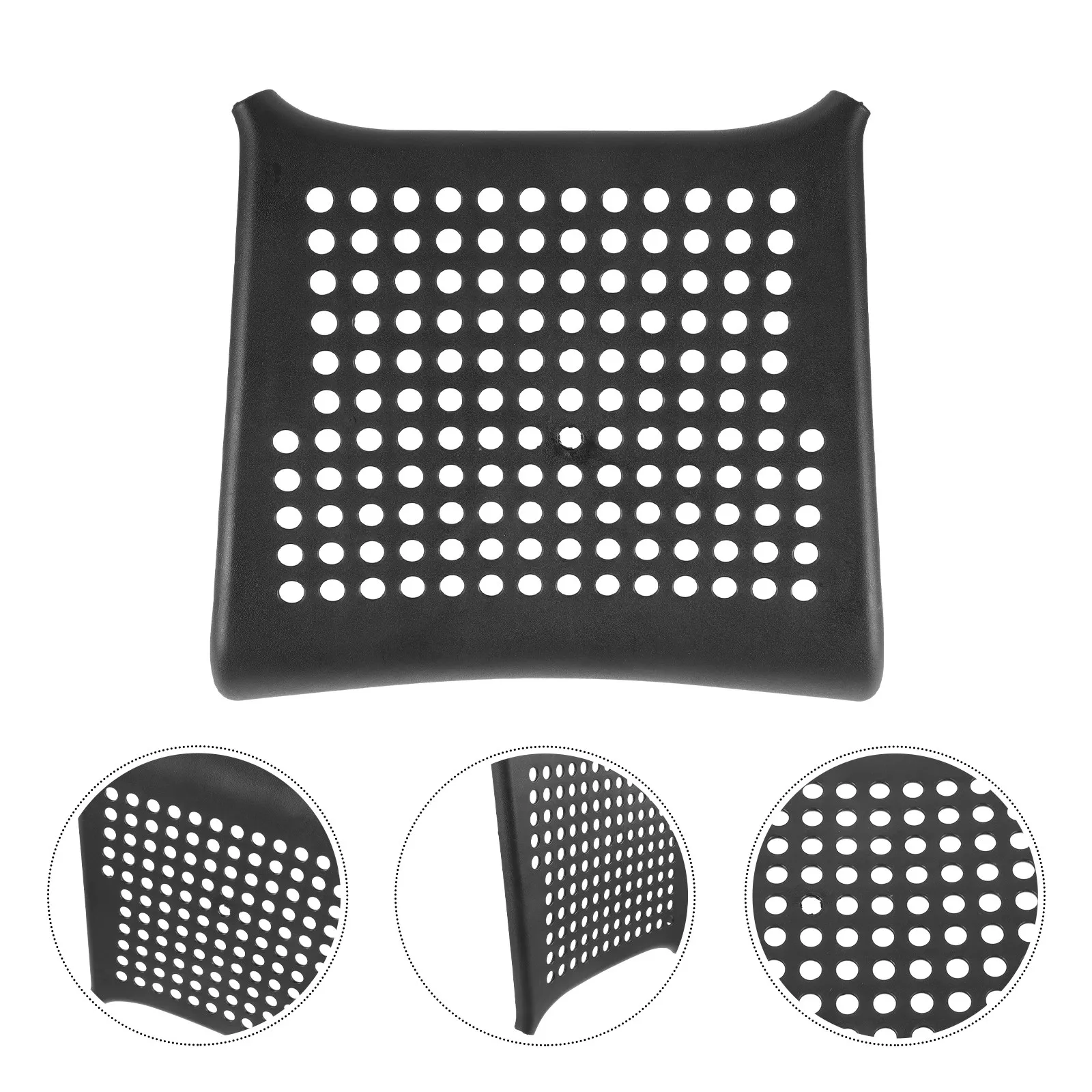 Replacement Chair Seat Plastic Pegboard Seat Board for Dining Room Chairs Outdoor Furniture Scratch Resistant Comfortable Long