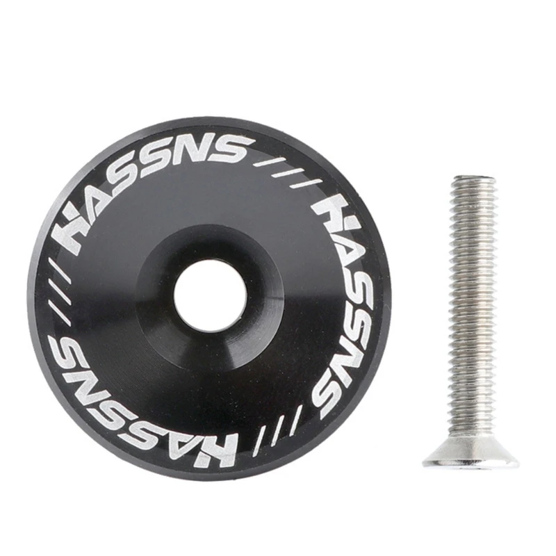 

652F Aluminum Alloy Bicycles Headset Top Caps & Screw Bike Stem Top Caps Cover Fork Tube Cover Bike Modification Accessories
