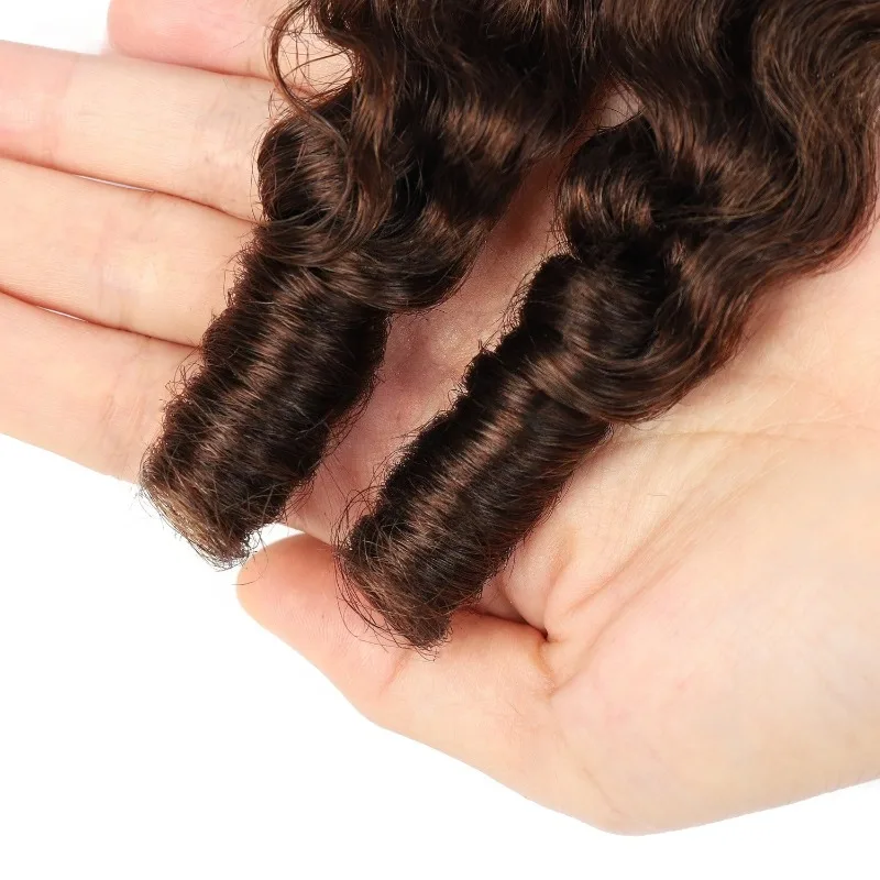 

Премиум 4 # Бирманские вьющиеся человеческие волосы плетут бразильские девственные кудри Remy Мьянма мягкие объемные долговечные и естественно выглядящие