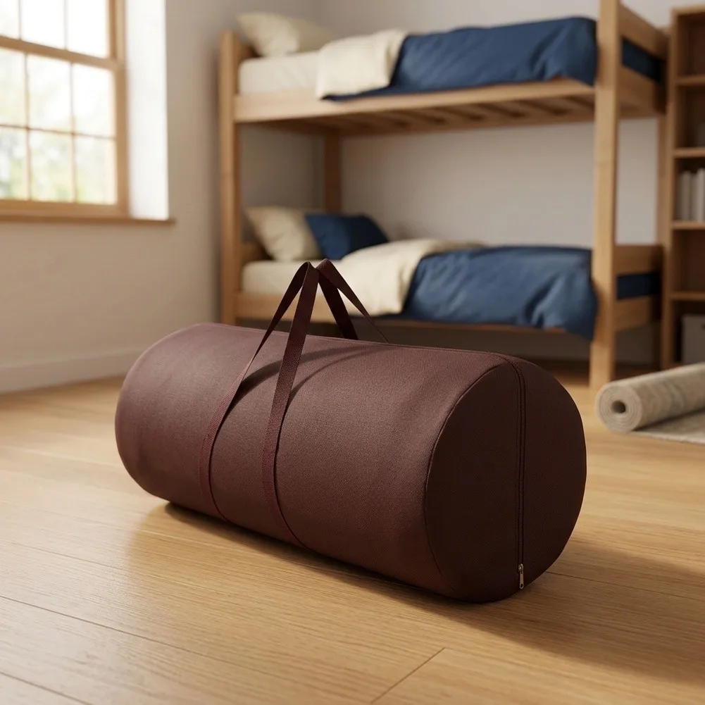 Brown Folding Sleeper Pad Storage Bag With Reinforced Handles For Thickness Prior To Purchase For A Perfect Match