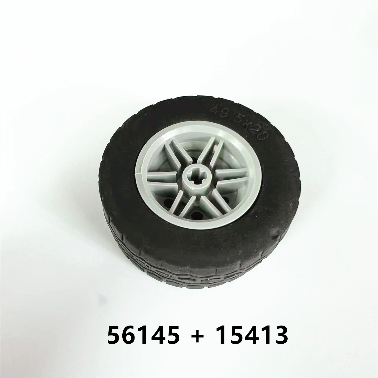 1 Pcs Building Block 56145 Wheel 30.4mm D. x 20mm with No Pin Holes and Reinforced Rim For Tire 44309 15413 55976 70695 MOC Set