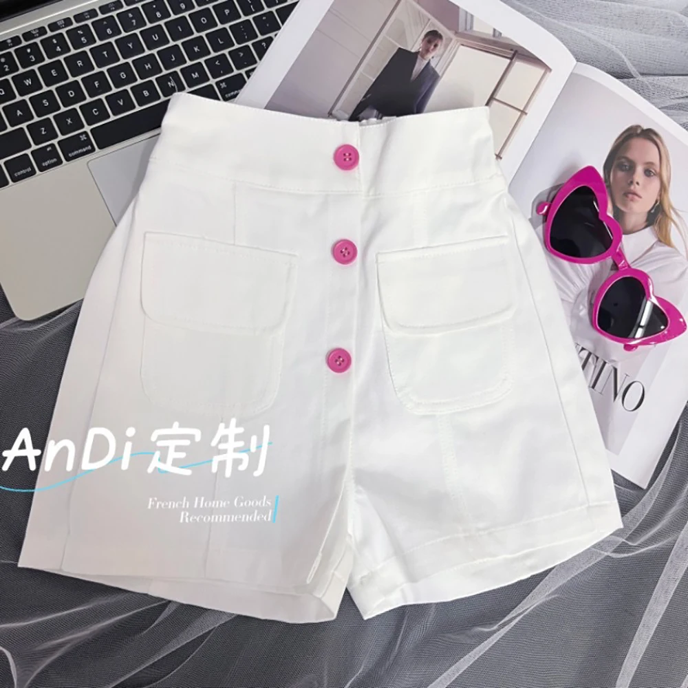 3-10 سنوات الاطفال السراويل الصيف واحدة الصدر مرونة الخصر الفتيات السراويل 2025 جديد ملابس الأطفال فضفاضة غير رسمية السراويل الساخنة #5