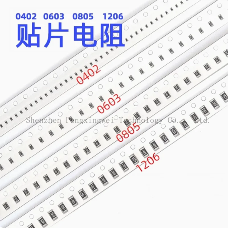 200 piezas 0603 SMD 1/8W 5% resistencia 0R ~ 10M 16K 18K 20K 22K 24K 27K 30K 33K 36K 39K 43K 47K 51K 56K 62K 68K 75K 82K 91K 100K