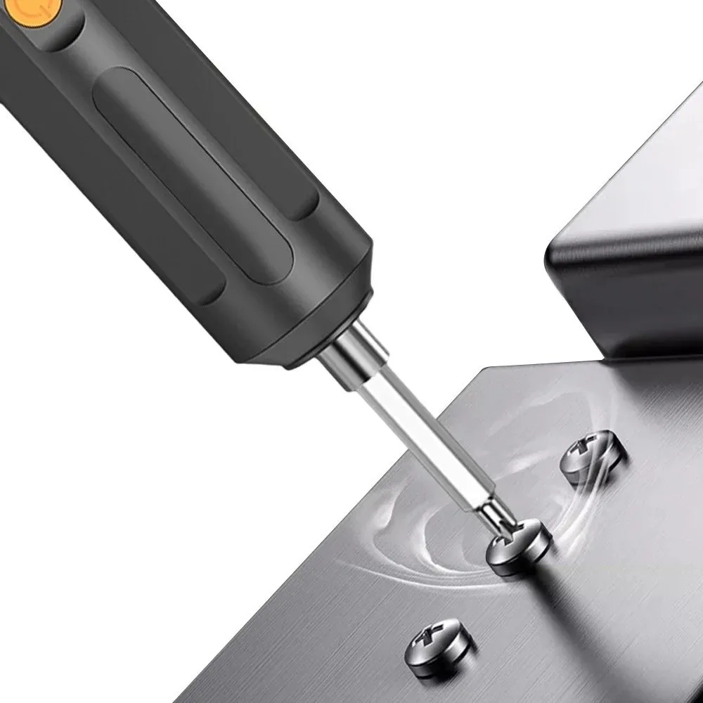 USB Rechargeable USB Electric Screwdriver Variable Speed Multi-Function Impact Screwdriver Battery Powered