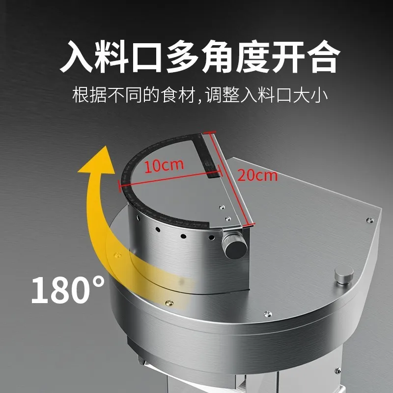 

Automatic Slicer Commercial Electric Multifunctional Vegetable and Fruit Slicer Lemon Potato Slicer