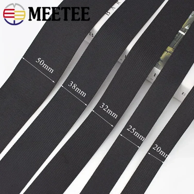 1Meter 20/25/32/38/50mm Nylon Webbing Backpack Belt Binding Lace Tape Bag Strap Pet Collar Ribbons Band DIY Sewing Accessories